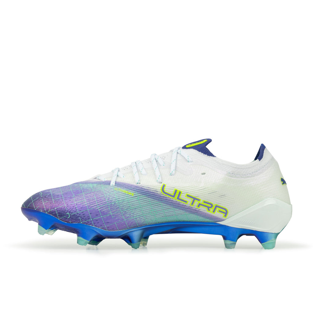 PUMA ULTRA NITRO 7 ULTIMATE HYPER RUSH FG - PUMA WHITE/DARK AMETHYST/LAPIS LAZULI/ELECTRIC PEPPERMINT