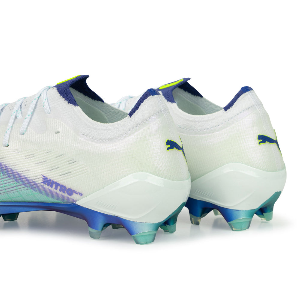 PUMA ULTRA NITRO 7 ULTIMATE HYPER RUSH FG - PUMA WHITE/DARK AMETHYST/LAPIS LAZULI/ELECTRIC PEPPERMINT