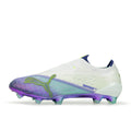PUMA ULTRA NITRO 7 ULTIMATE LACELESS HYPER RUSH FG - PUMA WHITE/DARK AMETHYST/LAPIS LAZULI/ELECTRIC PEPPERMINT