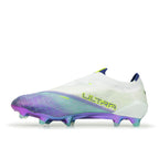 PUMA ULTRA NITRO 7 ULTIMATE LACELESS HYPER RUSH FG - PUMA WHITE/DARK AMETHYST/LAPIS LAZULI/ELECTRIC PEPPERMINT