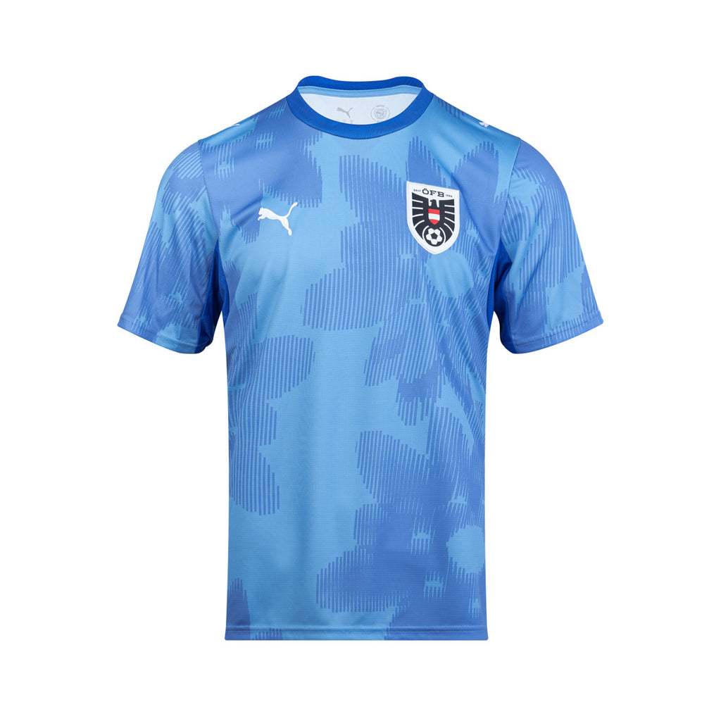 PUMA X AUSTRIA X SALEHE BEMBURY 2026 GOALKEEPER REPLICA JERSEY - TEAM LIGHT BLUE/MOUNTAIN BLUE