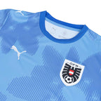 PUMA X AUSTRIA X SALEHE BEMBURY 2026 GOALKEEPER REPLICA JERSEY - TEAM LIGHT BLUE/MOUNTAIN BLUE