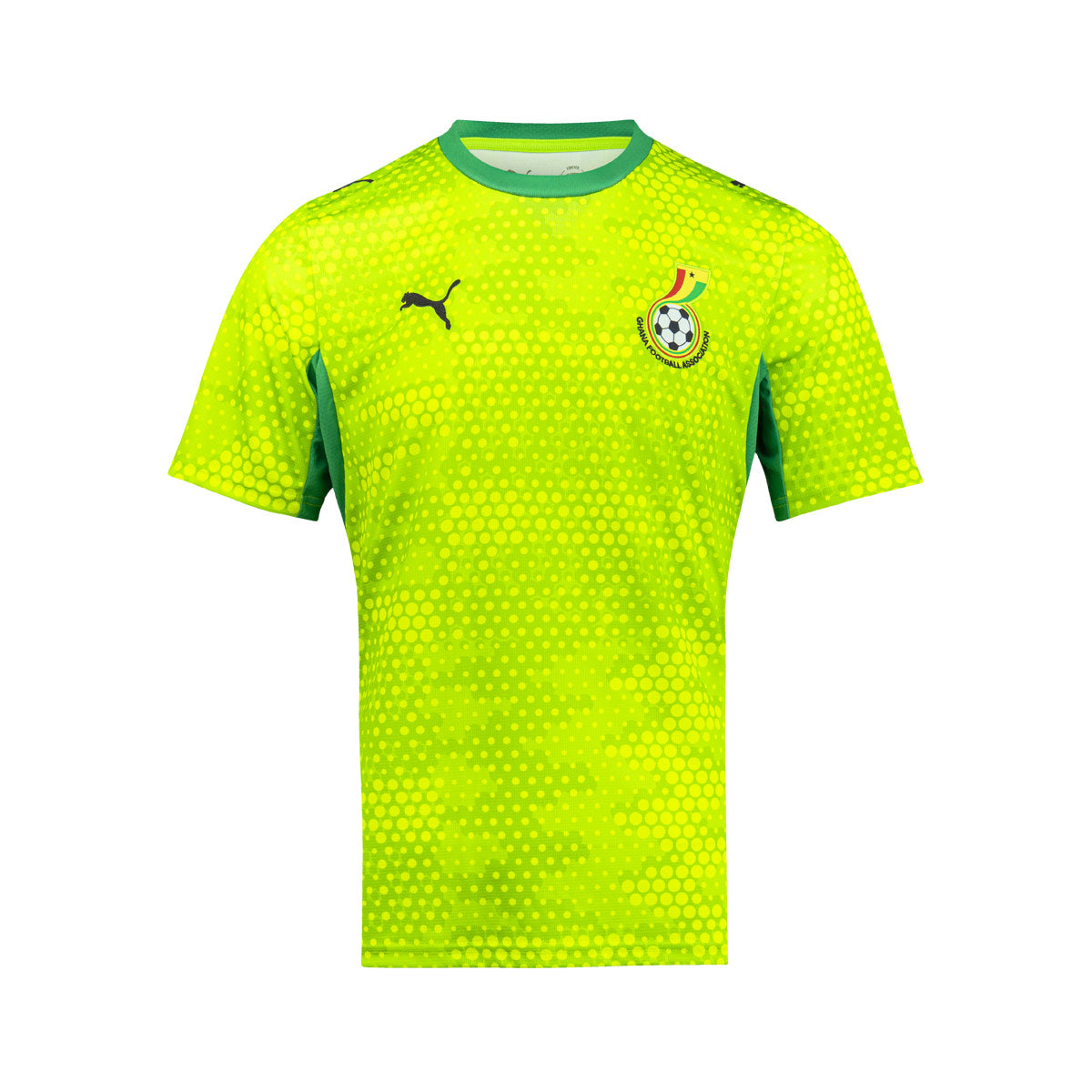 PUMA X GHANA X SALEHE BEMBURY 2026 GOALKEEPER REPLICA JERSEY - LIME SMASH/GREEN FRUIT