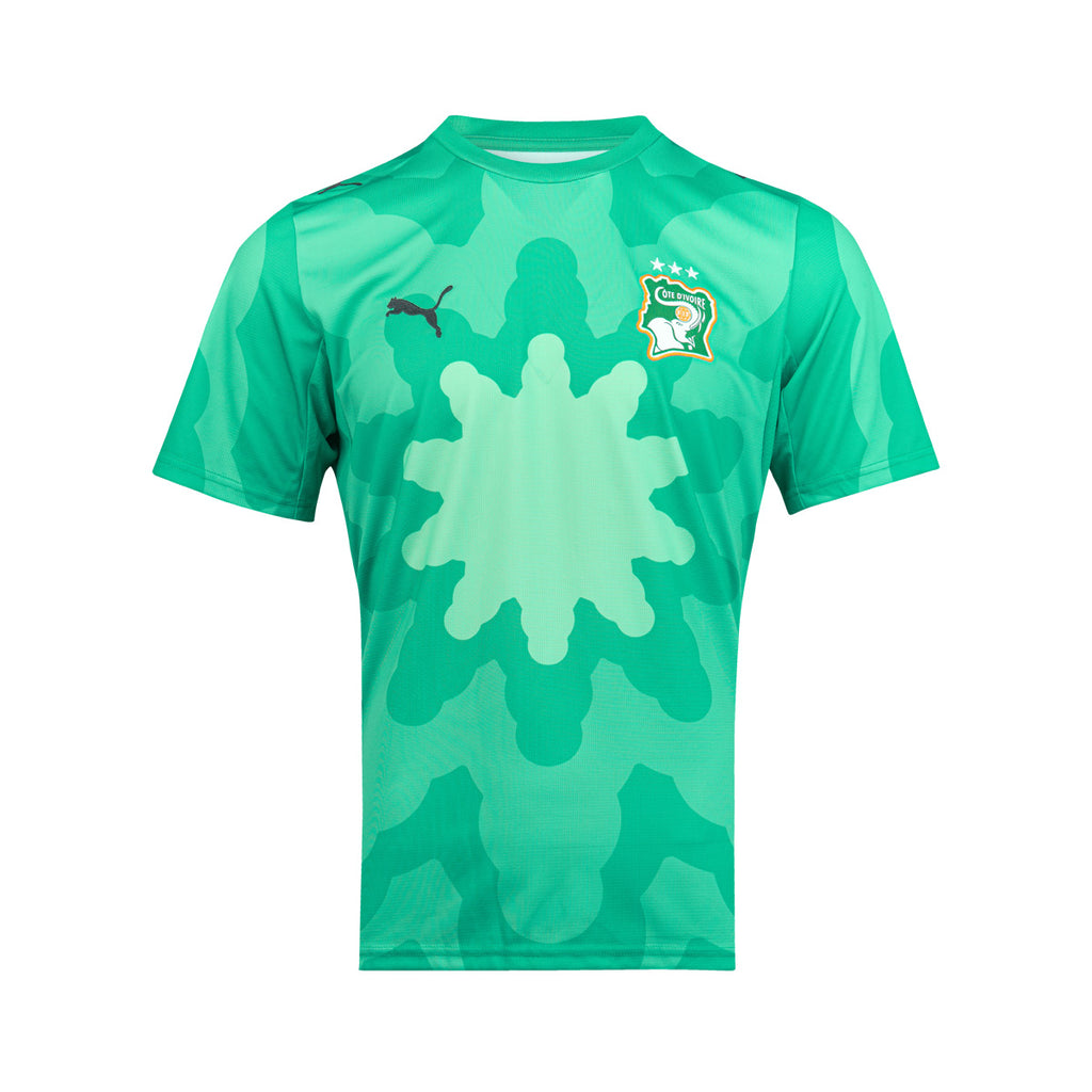 PUMA X IVORY COAST X SALEHE BEMBURY 2026 GOALKEEPER REPLICA JERSEY - SPARKLING GREEN/PUMA BLACK