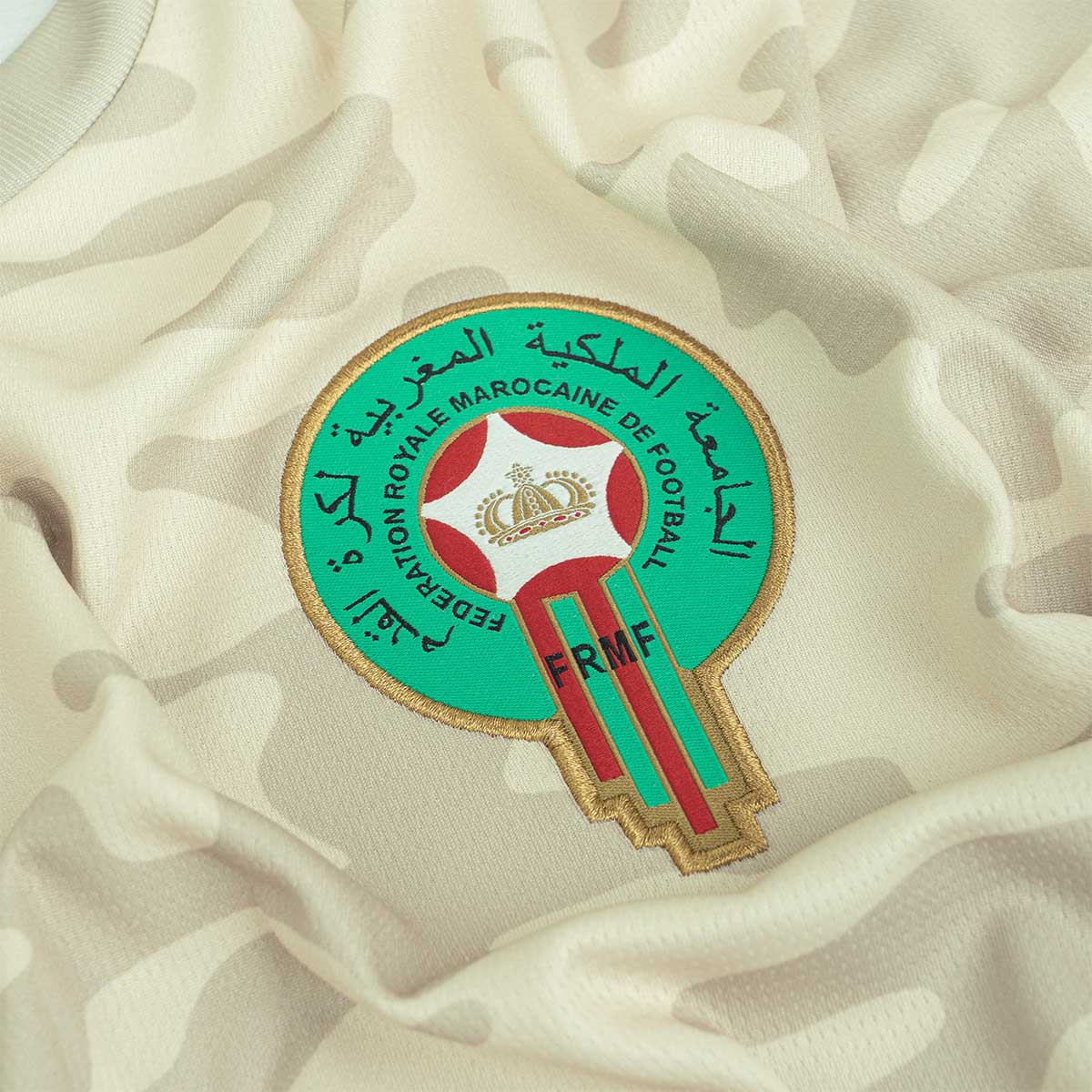 PUMA X MOROCCO X SALEHE BEMBURY 2026 GOALKEEPER REPLICA JERSEY - ALPINE SNOW/DESERT DUST
