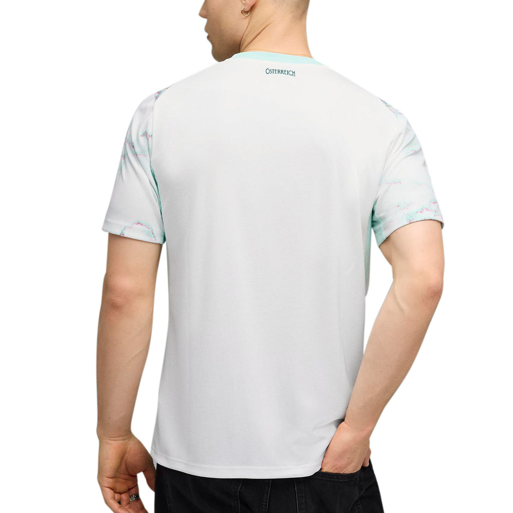 PUMA AUSTRIA 2026 AWAY REPLICA JERSEY - PUMA WHITE/MINT MELT