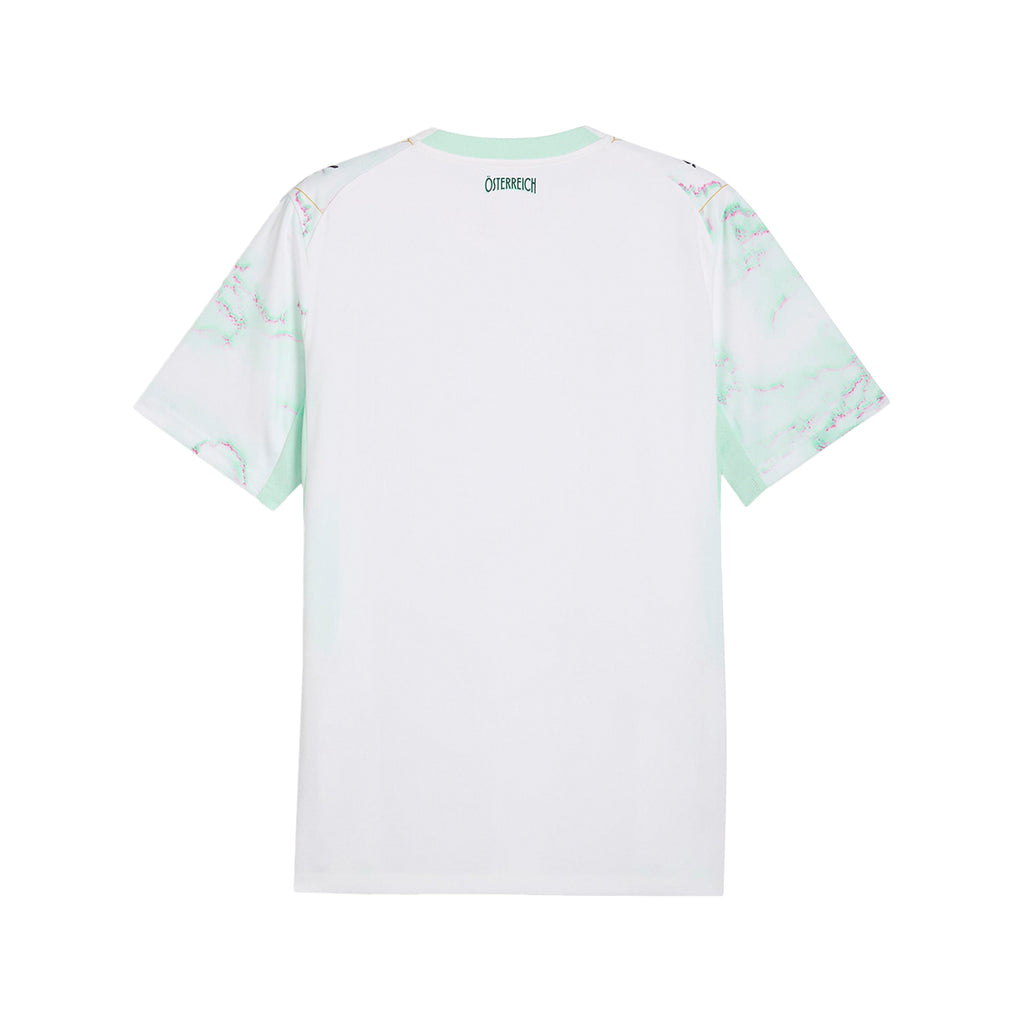 PUMA AUSTRIA 2026 AWAY REPLICA JERSEY - PUMA WHITE/MINT MELT