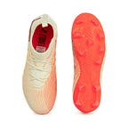 PUMA FUTURE 9 MATCH FG/AG JR - SUGARED ALMOND/PUMA WHITE/ULTRA RED/PUMA BLACK
