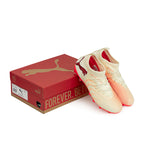 PUMA FUTURE 9 MATCH FG/AG JR - SUGARED ALMOND/PUMA WHITE/ULTRA RED/PUMA BLACK