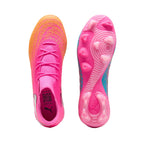 PUMA FUTURE 9 MATCH FUSION FG/AG - POISON PINK/SUN STREAM/BRIGHT AQUA/PUMA WHITE