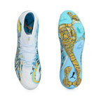 PUMA FUTURE 9 ULTIMATE PLAYMAKER FG - PUMA WHITE/VIBRANT BLUE/SUN STREAM/LIGHT AQUA