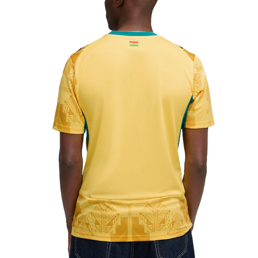 PUMA GHANA 2026 AWAY REPLICA JERSEY - SUNNY YELLOW/ARCHIVE GOLD