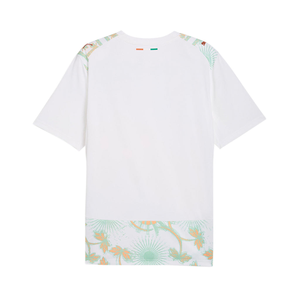 PUMA IVORY COAST 2026 AWAY REPLICA JERSEY - PUMA WHITE/WARM CHESTNUT