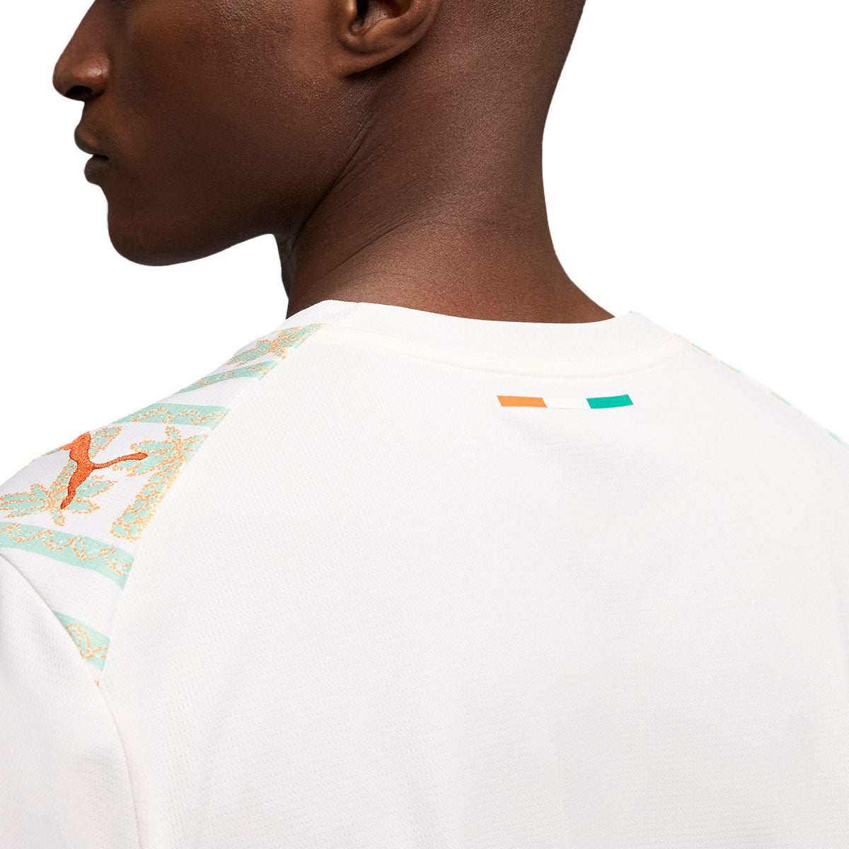 PUMA IVORY COAST 2026 AWAY REPLICA JERSEY - PUMA WHITE/WARM CHESTNUT