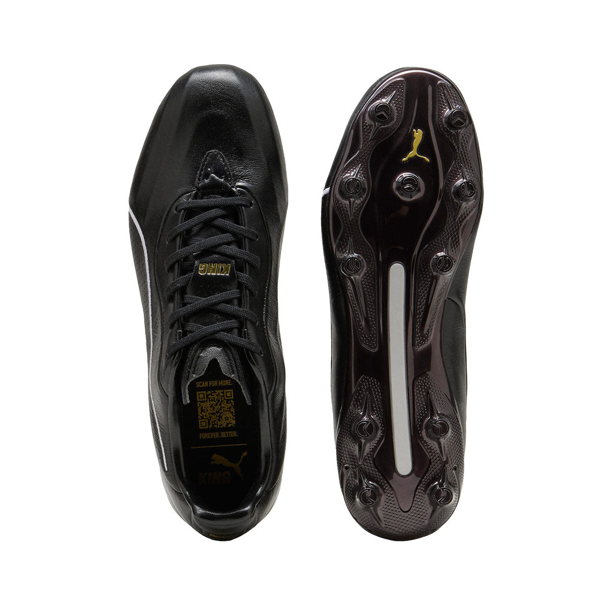PUMA KING PLATINUM FG/AG - PUMA BLACK/PUMA BLACK/METALLIC GOLD