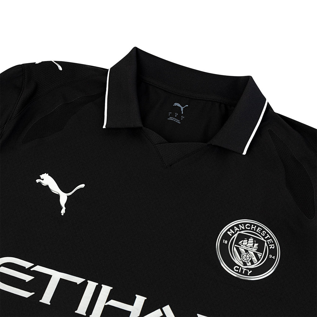 PUMA MANCHESTER CITY 2025/2026 AWAY PLAYER JERSEY - PUMA BLACK