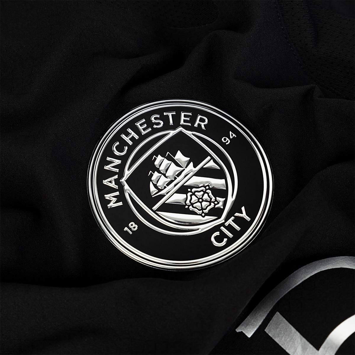 PUMA MANCHESTER CITY 2025/2026 AWAY PLAYER JERSEY - PUMA BLACK