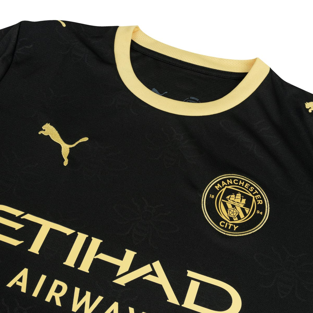 PUMA MANCHESTER CITY 2026/2027 AWAY WOMEN JERSEY - PUMA BLACK/FLAXEN