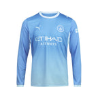 PUMA MANCHESTER CITY 2026/2027 HOME REPLICA LONG SLEEVE JERSEY - TEAM LIGHT BLUE/ICY BLUE