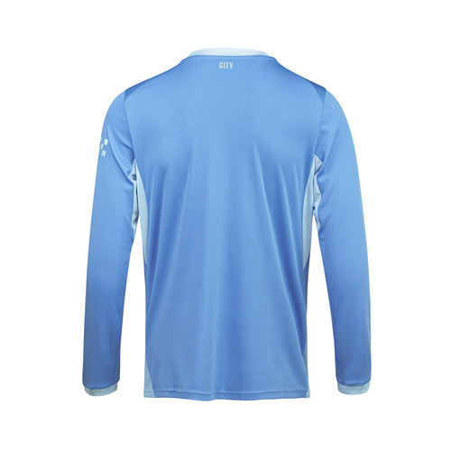 PUMA MANCHESTER CITY 2026/2027 HOME REPLICA LONG SLEEVE JERSEY - TEAM LIGHT BLUE/ICY BLUE
