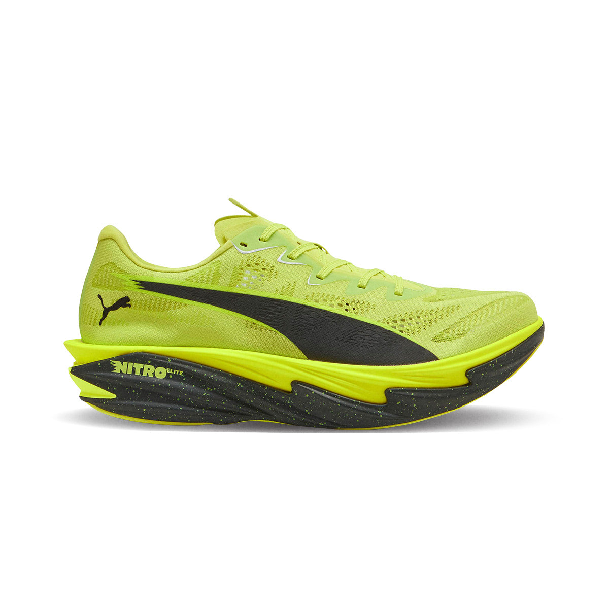 PUMA MEN DEVIATE NITRO ELITE 4 - SUNNYLIME/PUMABL