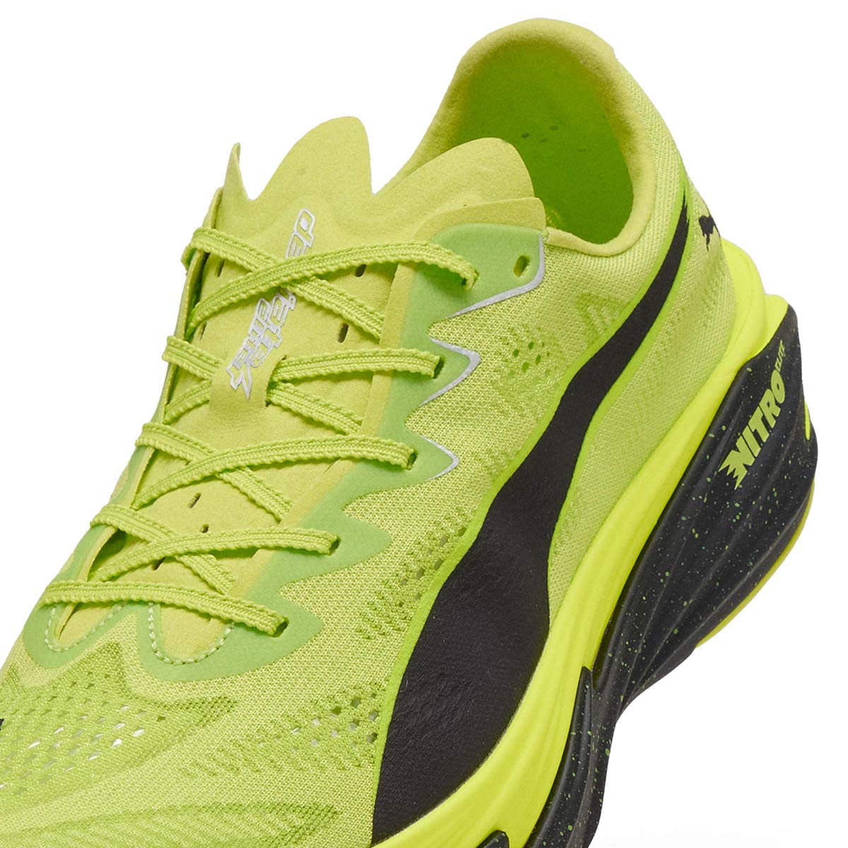 PUMA MEN DEVIATE NITRO ELITE 4 - SUNNYLIME/PUMABL