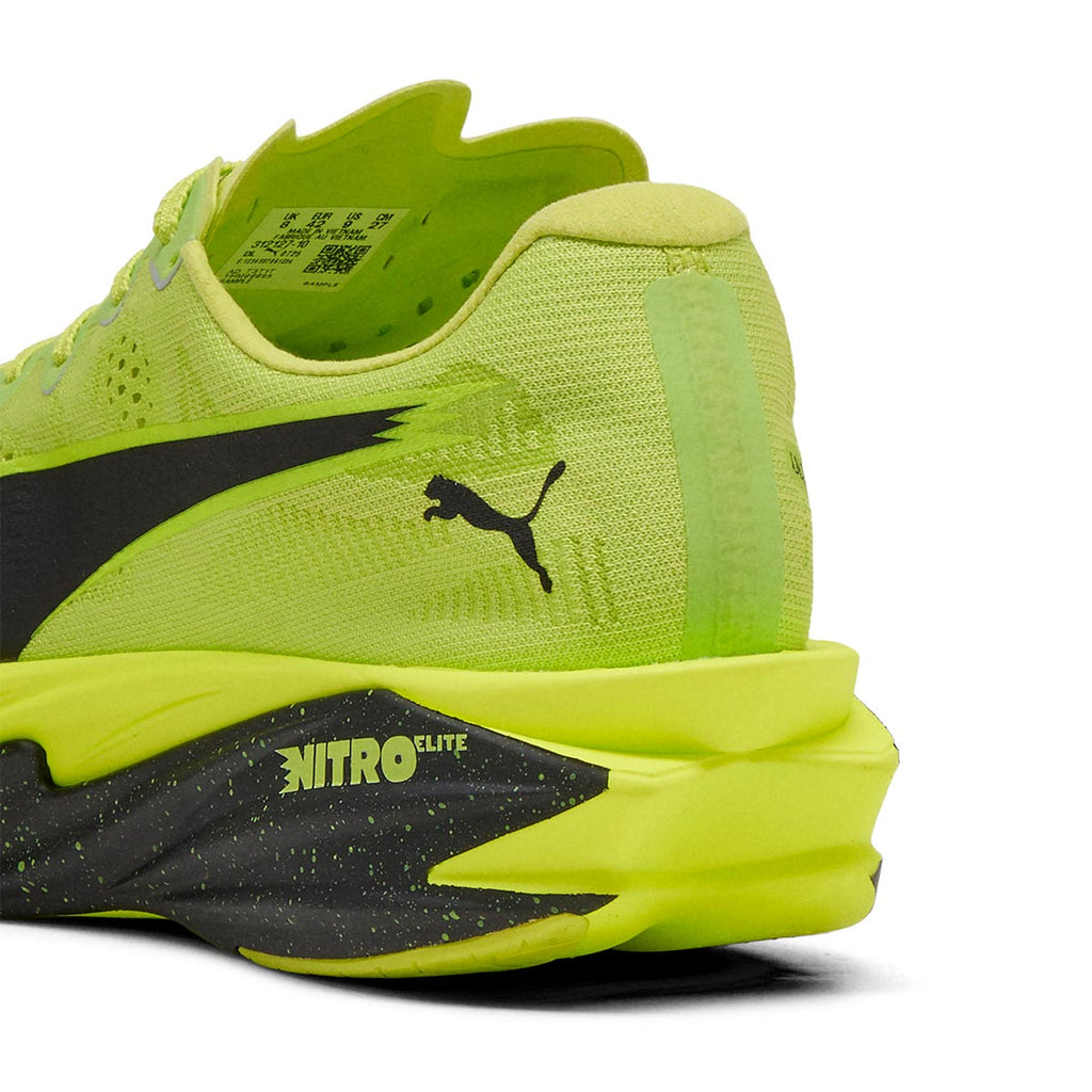 PUMA MEN DEVIATE NITRO ELITE 4 - SUNNYLIME/PUMABL