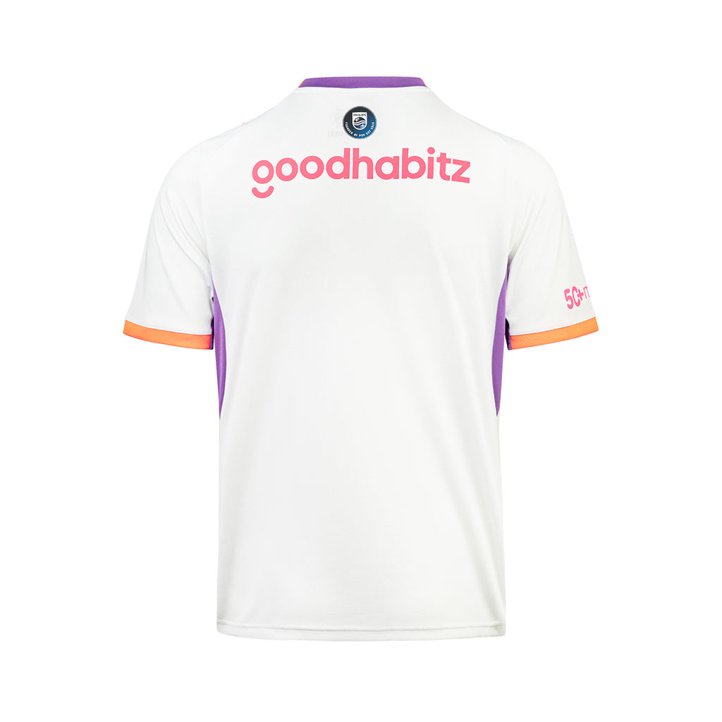 PUMA PSV EINDHOVEN 2026/2027 AWAY REPLICA JERSEY - PUMA WHITE/ORANGE GLOW