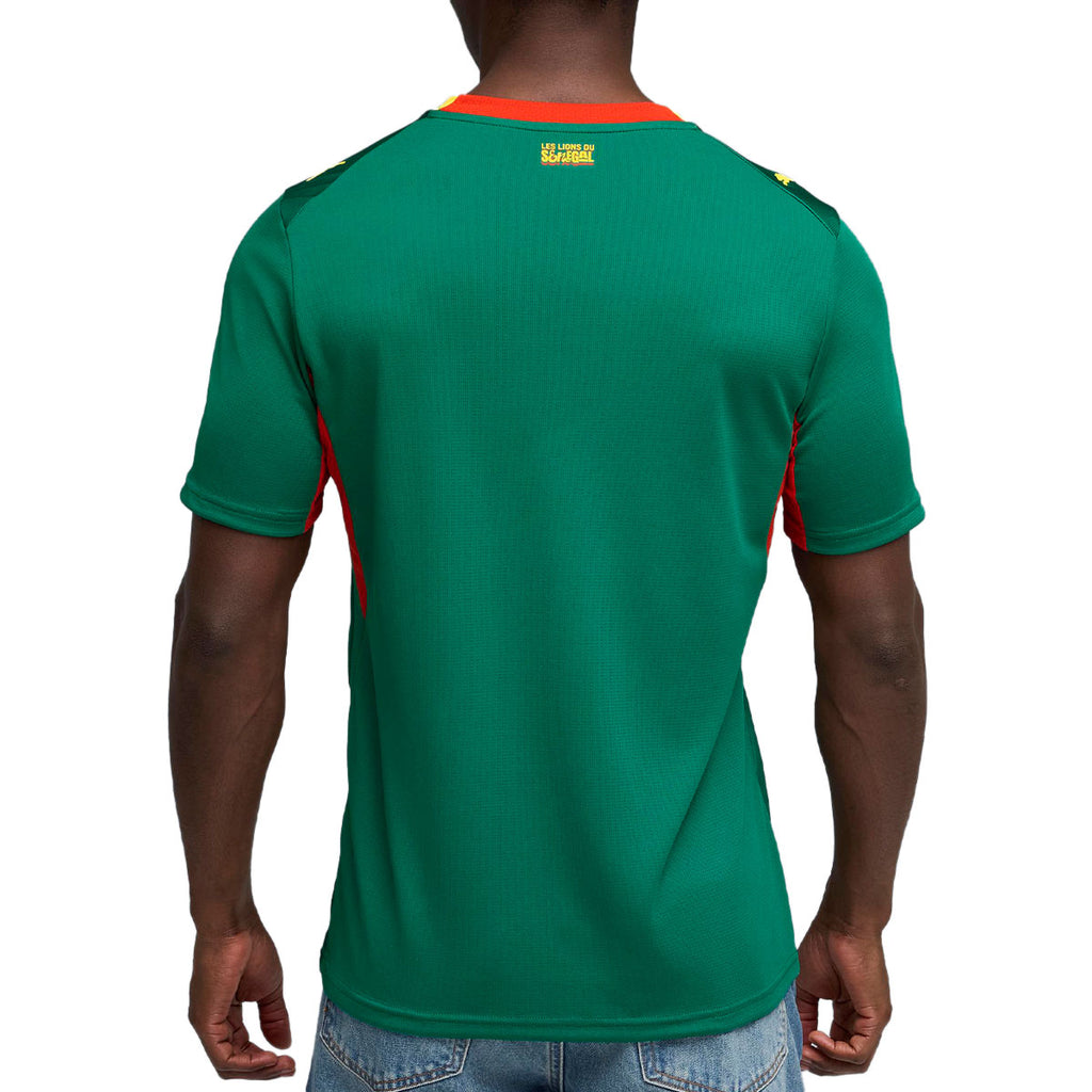 PUMA SENEGAL 2026 AWAY REPLICA JERSEY - WILD GREEN/PUMA RED