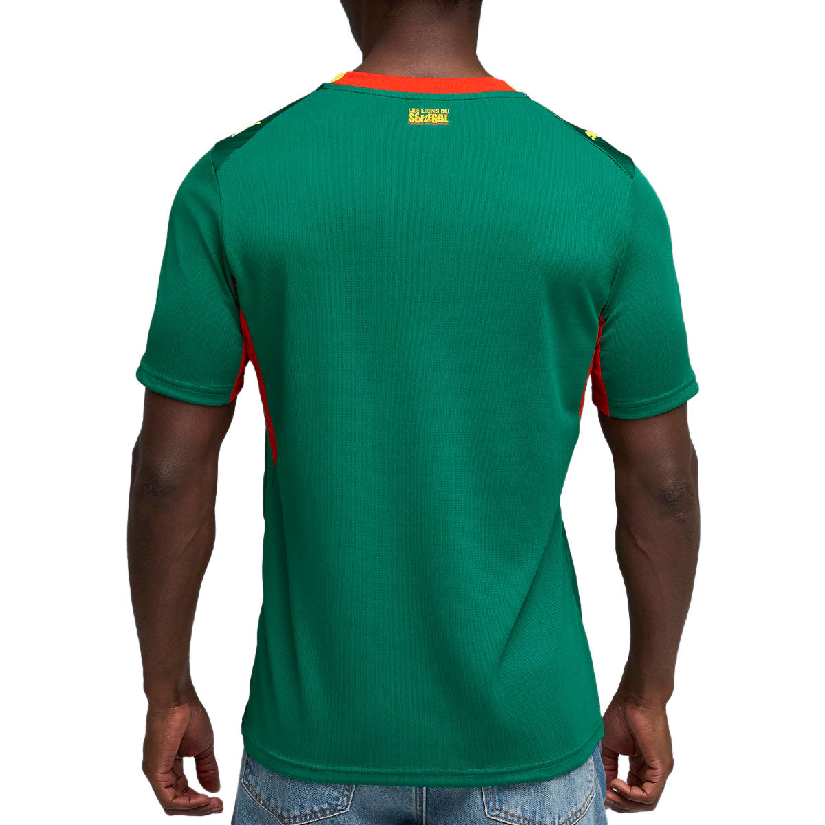 PUMA SENEGAL 2026 AWAY REPLICA JERSEY - WILD GREEN/PUMA RED