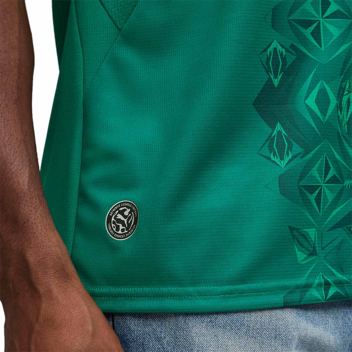 PUMA SENEGAL 2026 AWAY REPLICA JERSEY - WILD GREEN/PUMA RED