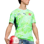 PUMA SWITZERLAND 2026 AWAY REPLICA JERSEY - SEA GLASS/DARK INDIGO