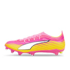 PUMA ULTRA 6 MATCH FG/AG - POISON PINK/PUMA WHITE/SUN STREAM/BRIGHT AQUA/PUMA BLACK