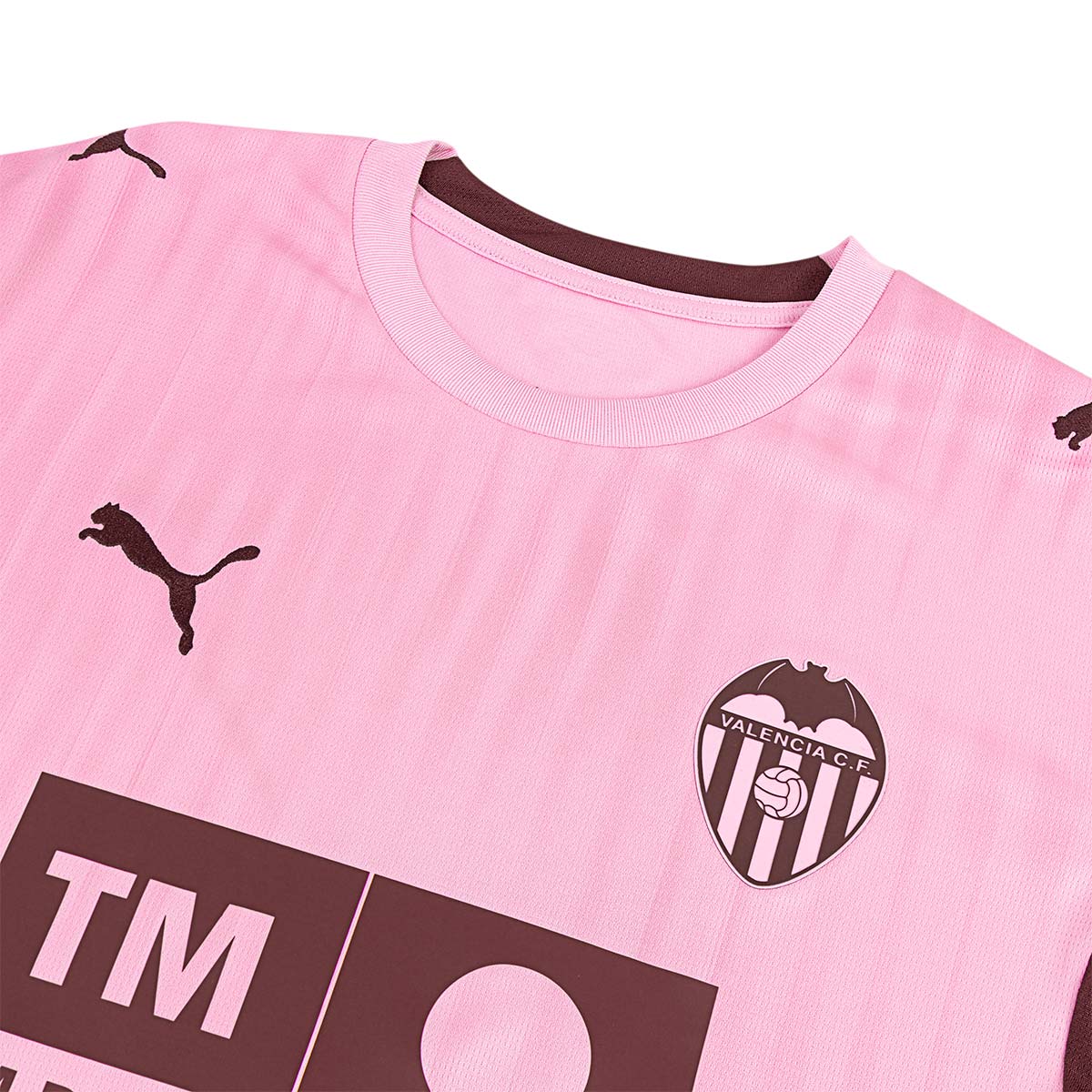 PUMA VALENCIA 2026/2027 THIRD REPLICA JERSEY - PINK LILAC/INTENSE RED