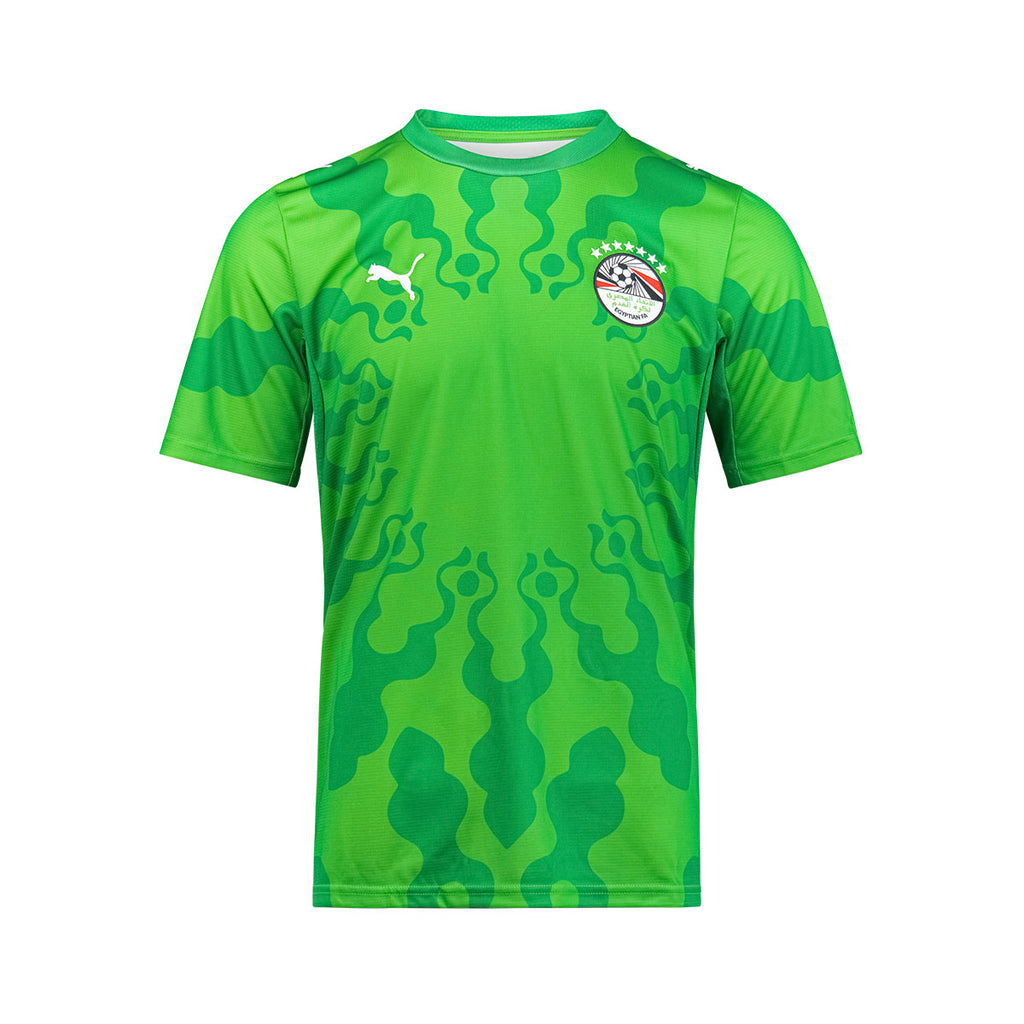 PUMA X EGYPT X SALEHE BEMBURY 2026 GOALKEEPER REPLICA JERSEY - PUMA GREEN/FAST GREEN