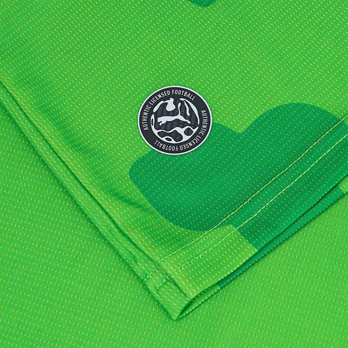 PUMA X EGYPT X SALEHE BEMBURY 2026 GOALKEEPER REPLICA JERSEY - PUMA GREEN/FAST GREEN