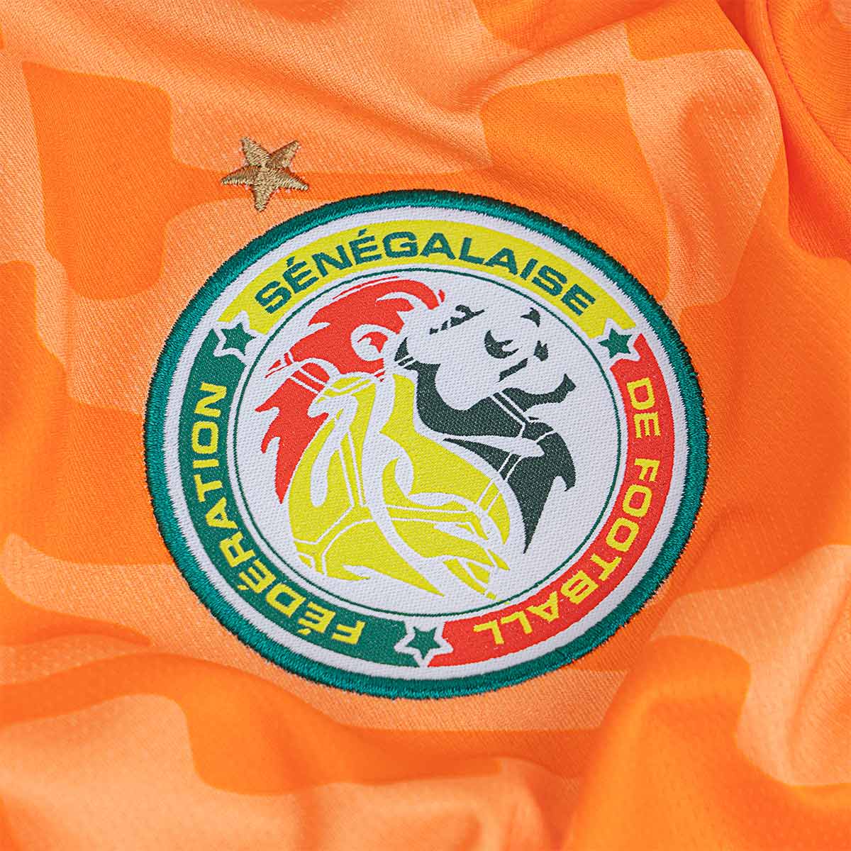 PUMA X SENEGAL X SALEHE BEMBURY 2026 GOALKEEPER REPLICA JERSEY - VERMILLION/ORANGE GLO