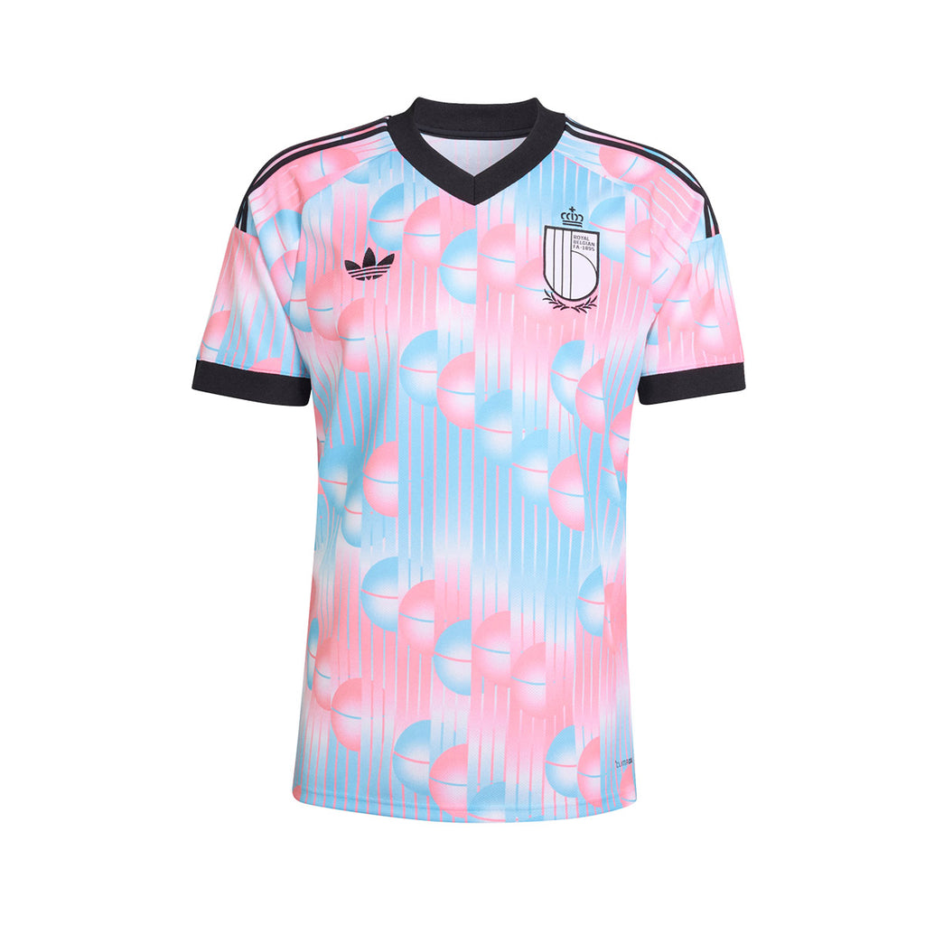ADIDAS BELGIUM 2026 AWAY REPLICA JERSEY - FROZEN BLUE/BLACK