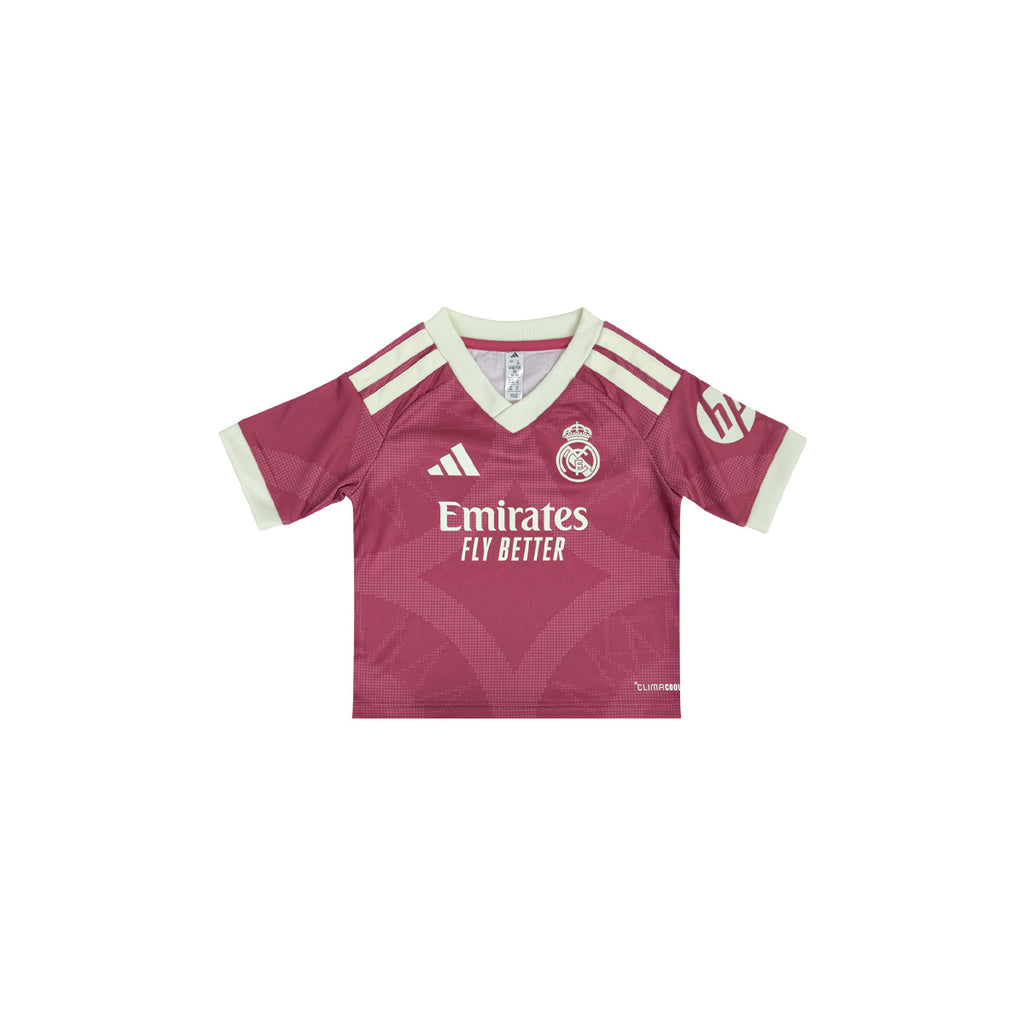 ADIDAS REAL MADRID 2026/2027 THIRD MINI JERSEY - WILD PINK