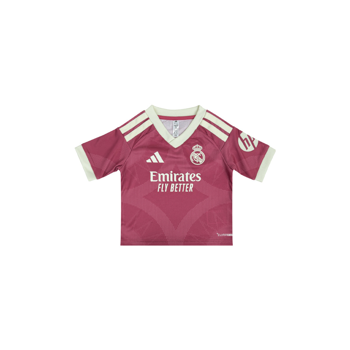 ADIDAS REAL MADRID 2026/2027 THIRD MINI JERSEY - WILD PINK