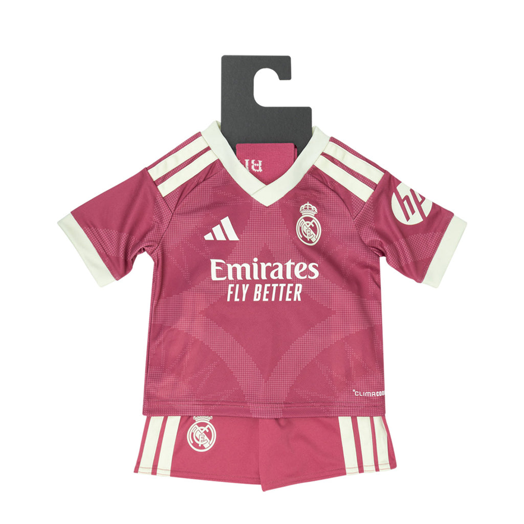 ADIDAS REAL MADRID 2026/2027 THIRD MINI JERSEY - WILD PINK