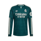 ADIDAS REAL MADRID 2026/2027 AWAY REPLICA LONG SLEEVE JERSEY - AURORA IVY