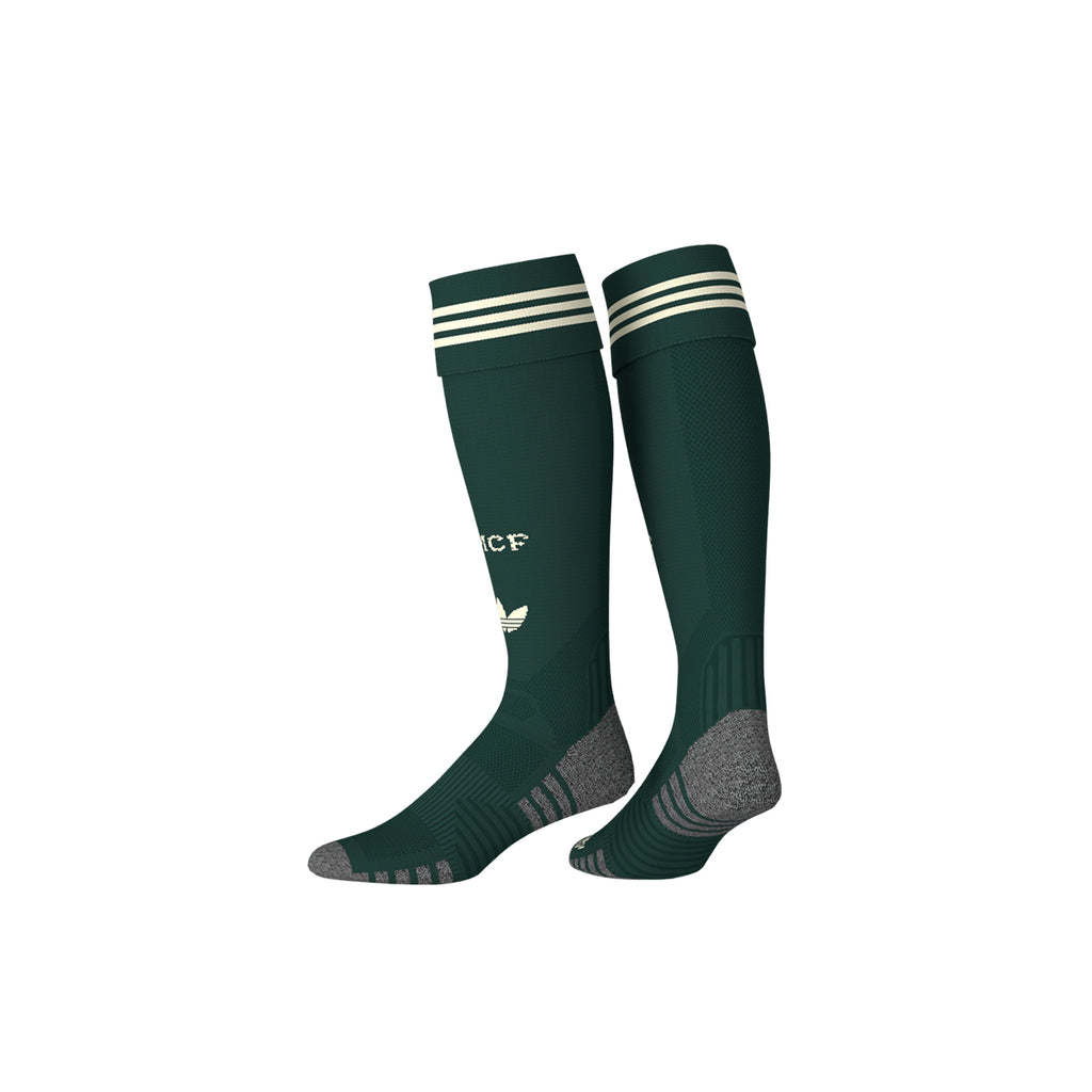 ADIDAS REAL MADRID 2026/2027 AWAY SOCKS - AURORA IVY