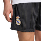 ADIDAS REAL MADRID EQT SHORTS - BLACK