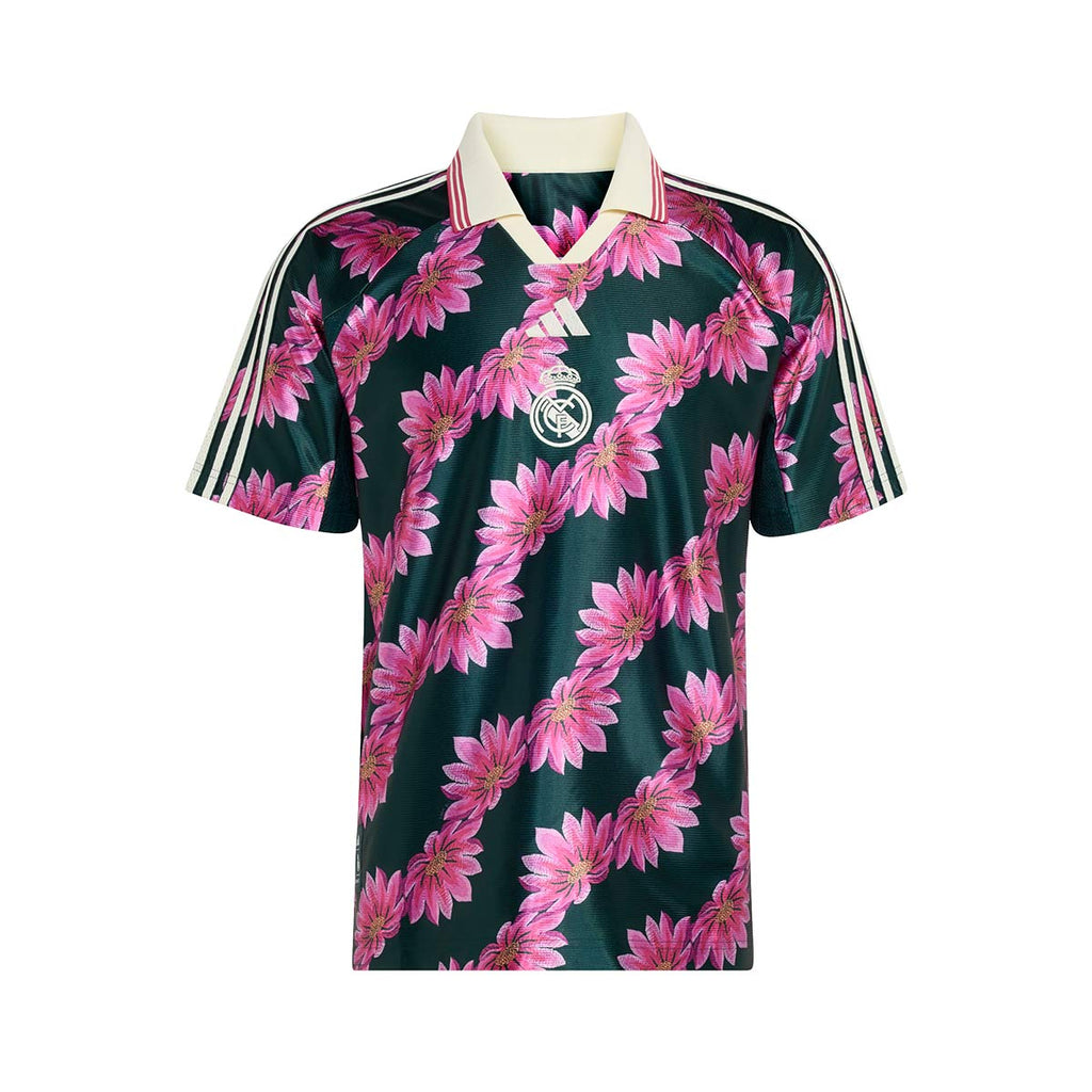 ADIDAS REAL MADRID X FARM RIO JERSEY - AURORA IVY