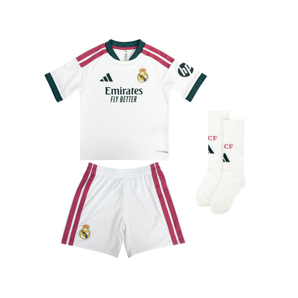 ADIDAS REAL MADRID 2026/2027 HOME MINI JERSEY - WHITE