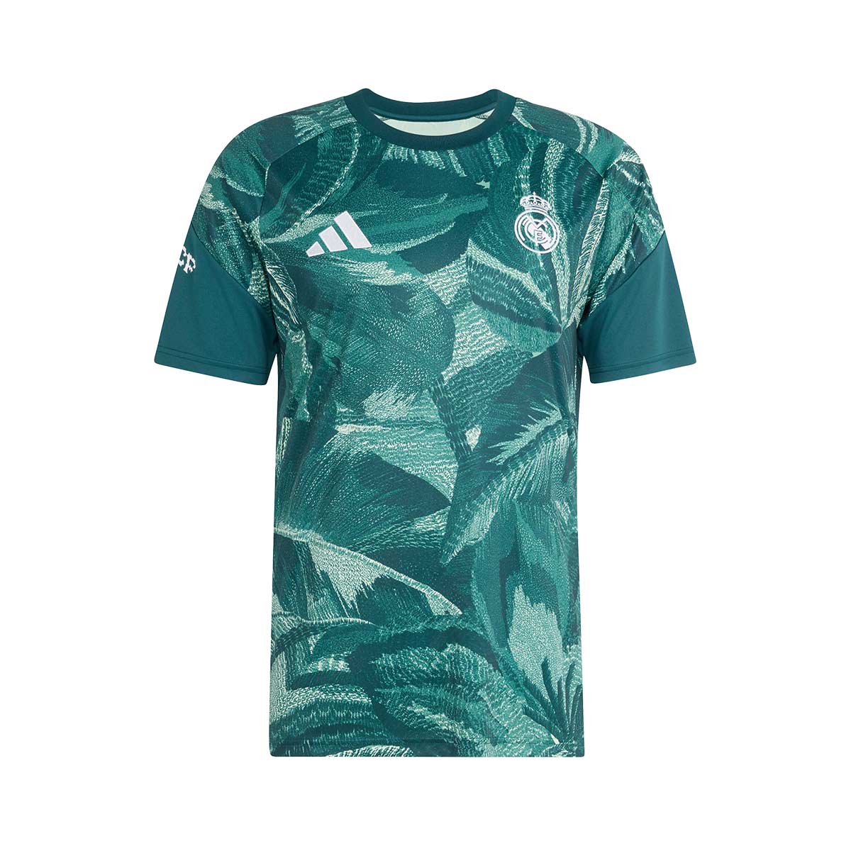ADIDAS REAL MADRID 2026/2027 PRE SHIRT - AURORA IVY/SEMI GREEN SPARK