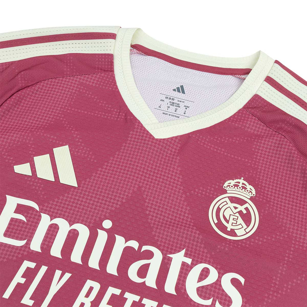 ADIDAS REAL MADRID 2026/2027 THIRD PLAYER JERSEY - WILD PINK