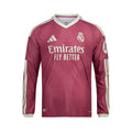 ADIDAS REAL MADRID 2026/2027 THIRD PLAYER LONG SLEEVE JERSEY - WILD PINK