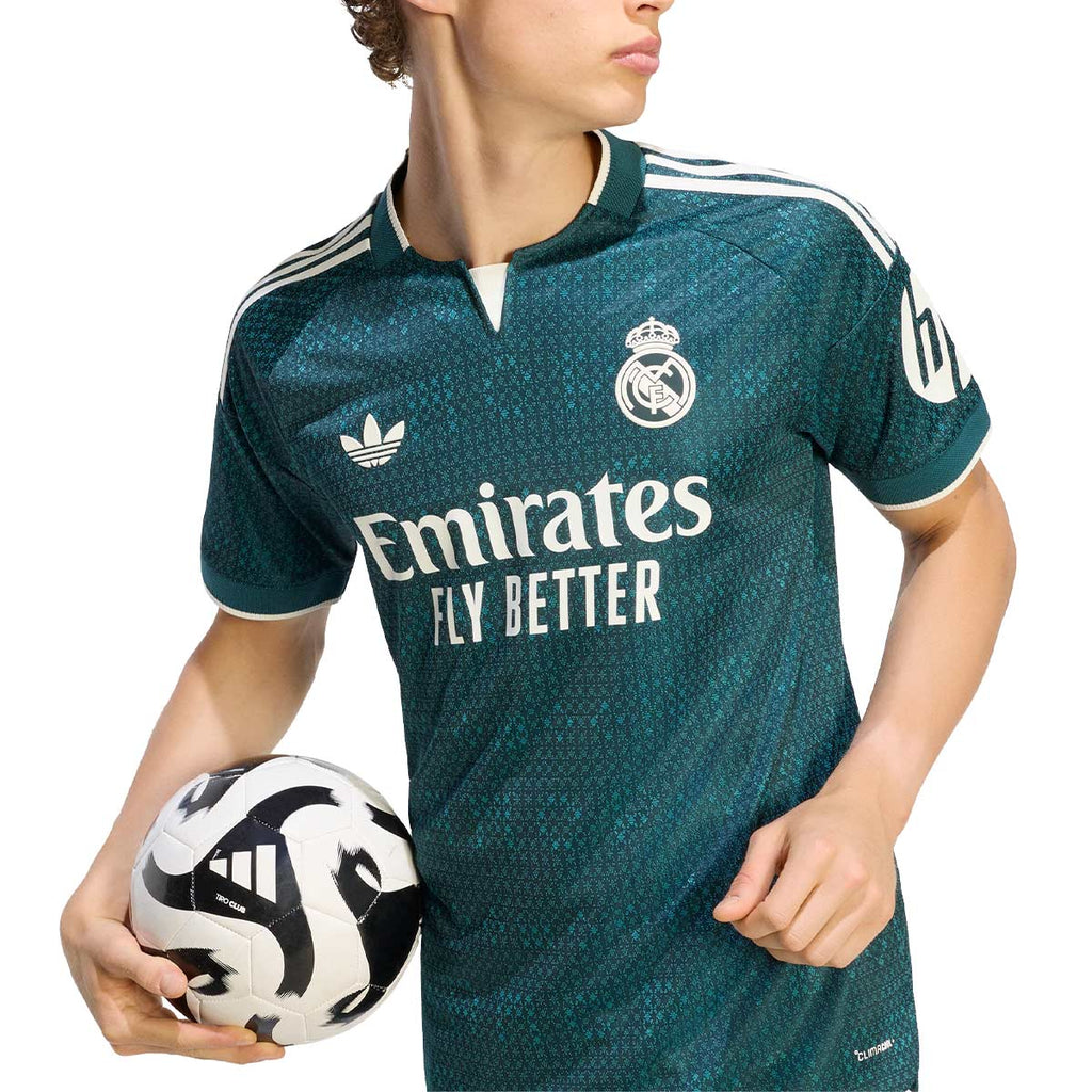 ADIDAS REAL MADRID 2026/2027 AWAY PLAYER JERSEY - AURORA IVY
